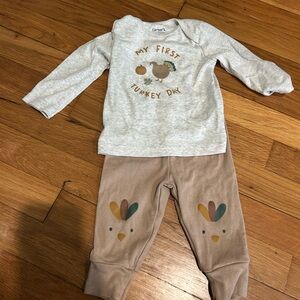 Carter's Light Gray Infant Bodysuit 6M
